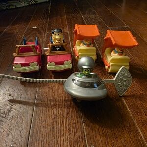 Flintstones Toy Car Set with Martian Figure